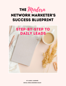 The Modern Netwrk Markter' Success Blueprint Step by Step to daily Leads